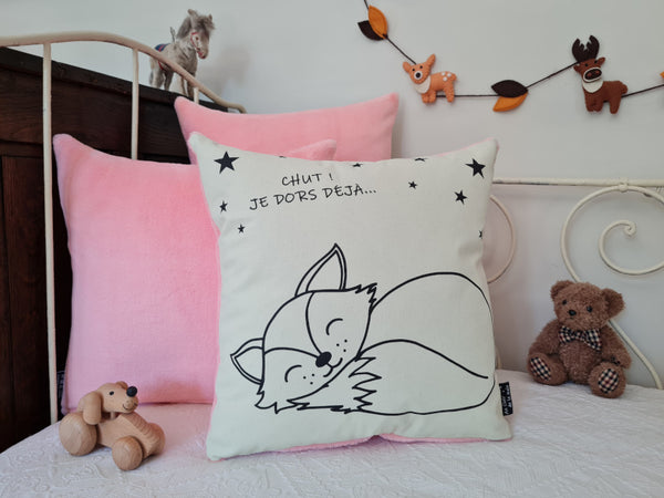 Coussin phosphorescent Petit goupil.